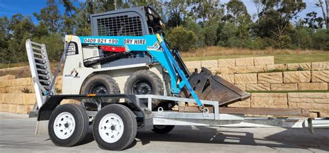 skid steer dry hire brisbane|bobcat skid steer hire.